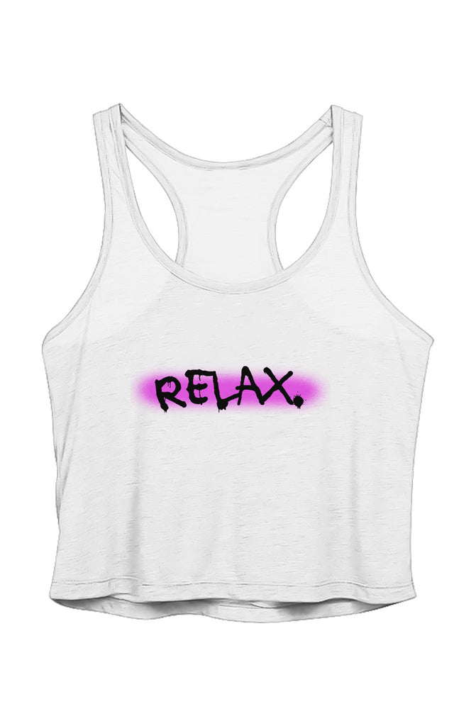 RM x Mecca Dawn - Relax (White) Sheer Cropped Race