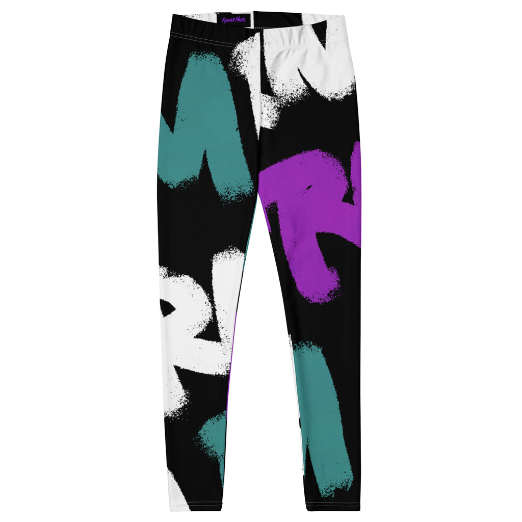 RM Graffiti (Purp/Teal) Leggings