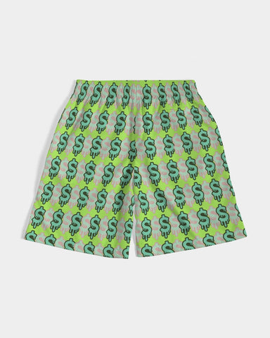 RM Roots $Drip (Grn/Pnk) Men's Jogger Shorts