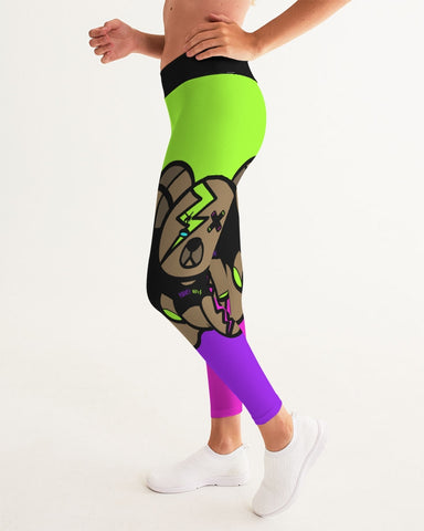 Pantalones de yoga RM con oso arruinado