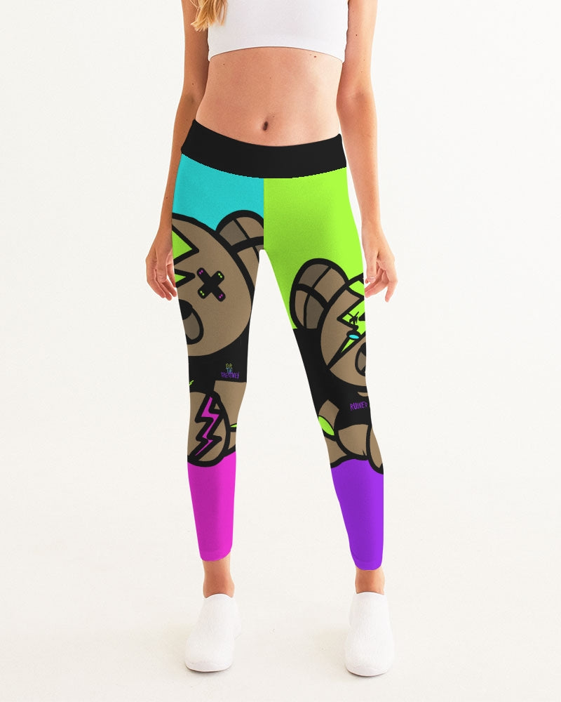 Pantalones de yoga RM con oso arruinado