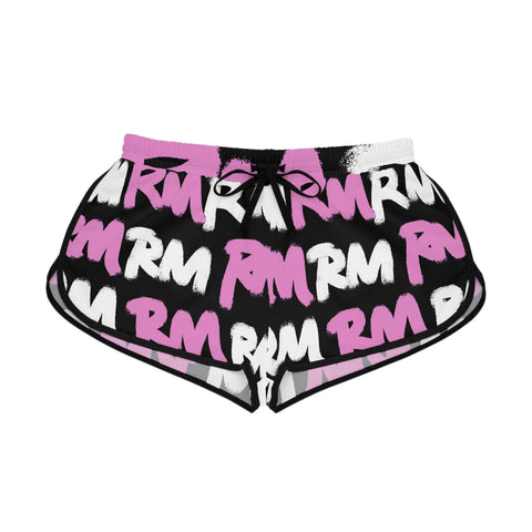 RM GRAFFITI RMX - (Candy Pnk/Blk) Relaxed Shorts