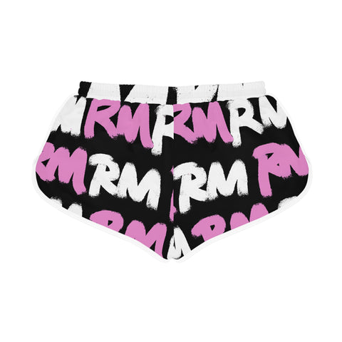 RM GRAFFITI RMX - (Candy Pnk/Blk) Pantalones cortos relajados