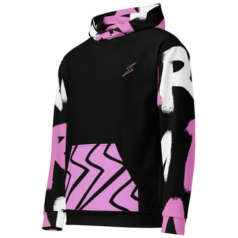 RM Graffiti - CandyPink Unisex Hoodie