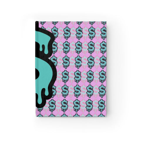 RM Roots - $Drip (Teal/Pink)Journal - Ruled Line