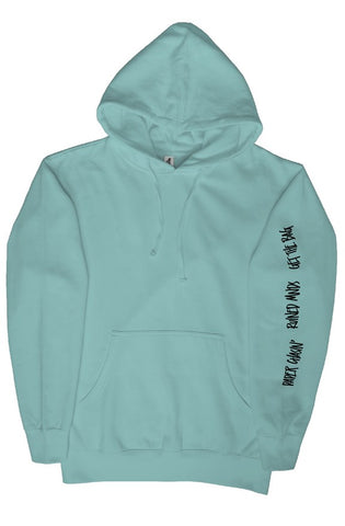 RM Roots - Paperchasin&amp;#39; (Mint) pullover hoody
