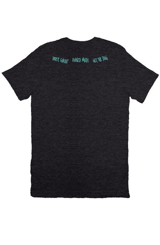 RM Roots $Drip (Blk/Grn/teal) Pocket T-Shirt