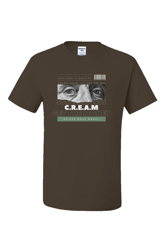 RM Roots - C.R.E.A.M (Chocolate) T-shirt