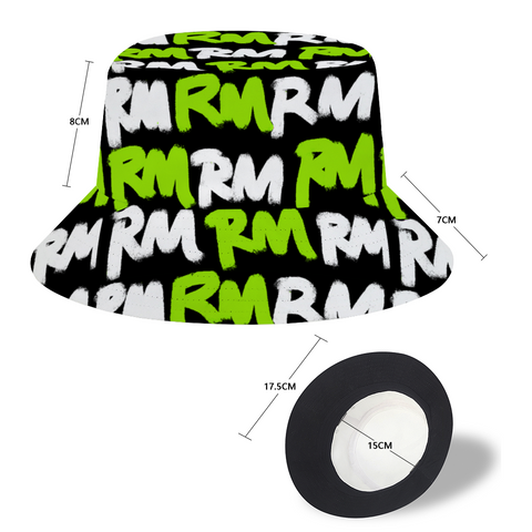 RM GRAFITTI Sombrero de pescador RMX - Verde neón