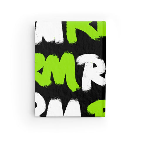 RM Graffiti (Lime) - Diario - Línea reglada