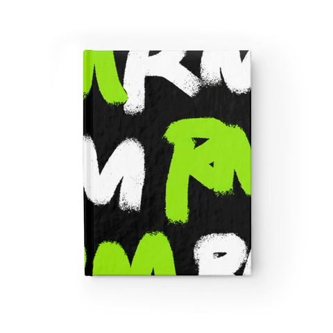 RM Graffiti (Lime) - Journal - Ruled Line