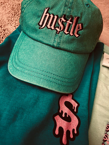 RM Roots- $Drip Hustle Jade T-Shirt